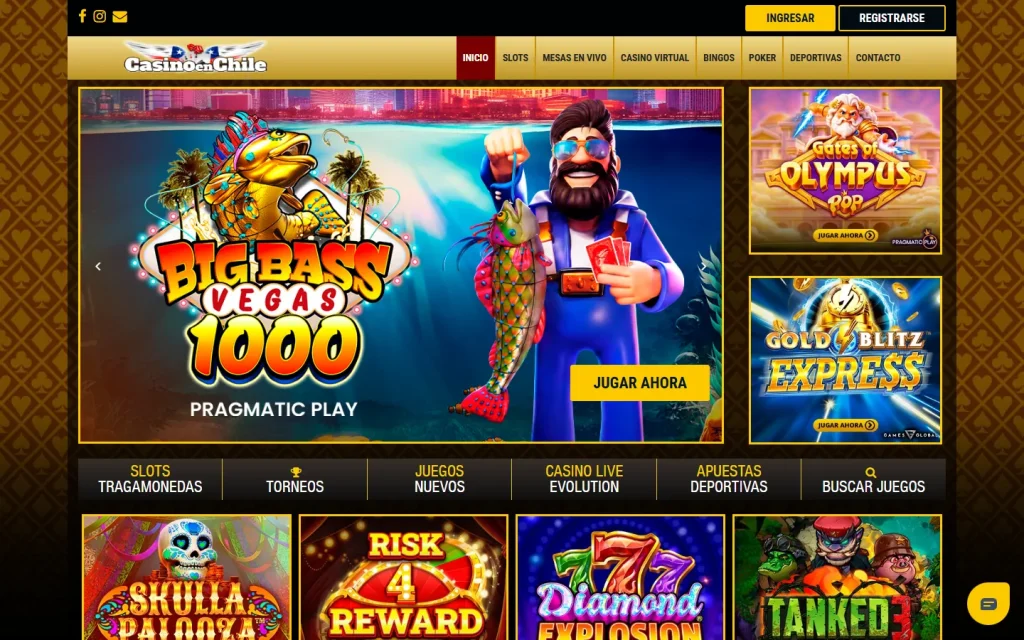 Portada de Casino en Chile