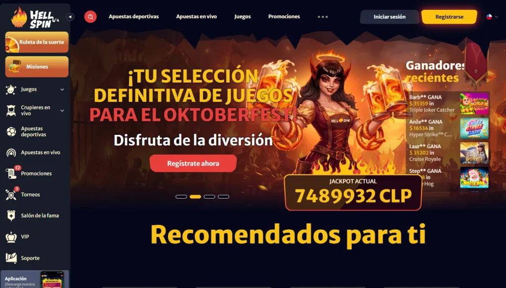 Portada de HellSpin