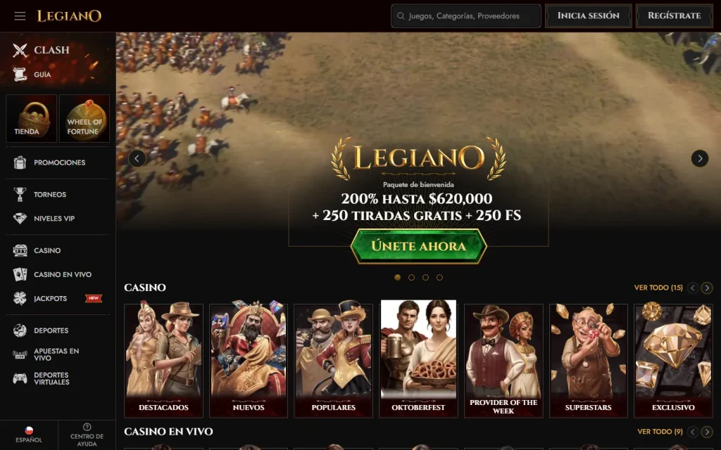 Portada de Legiano