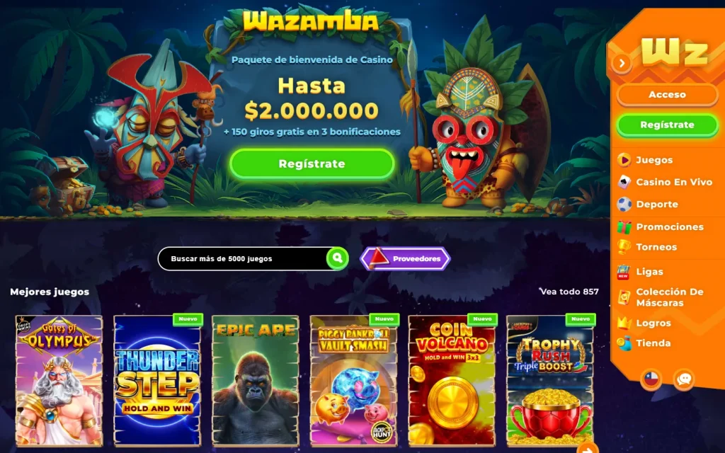 Portada de Wazamba
